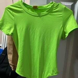 Neon Green Women's Top